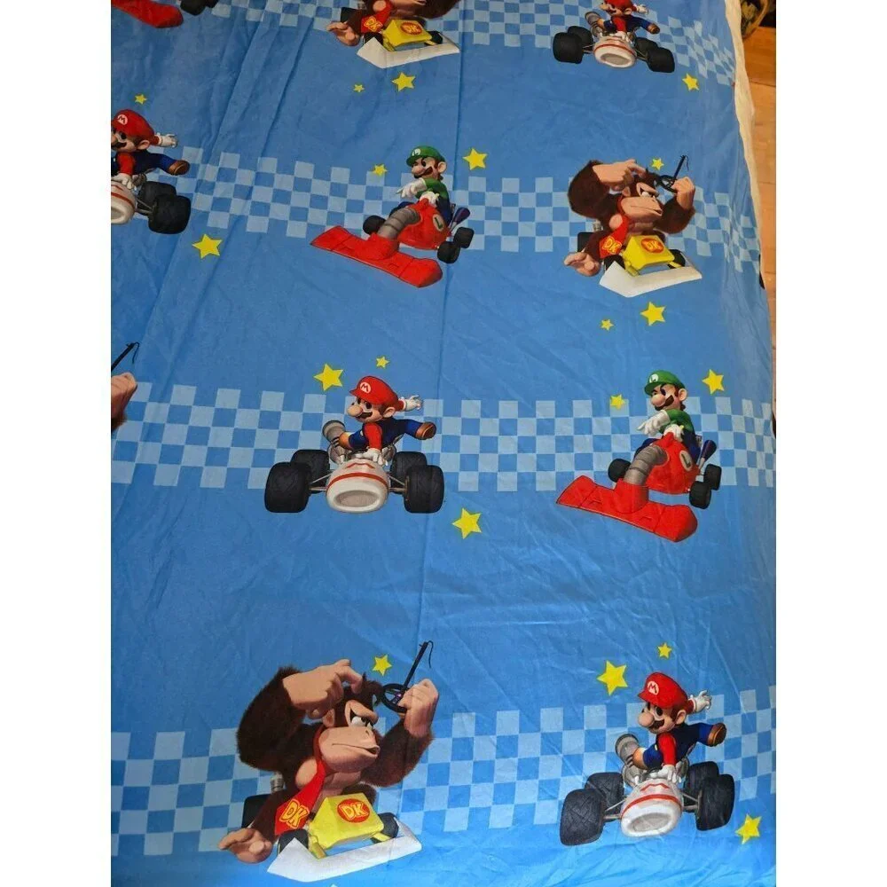 Vintage 2002 Nintendo Mario Kart DS Twin Sheet